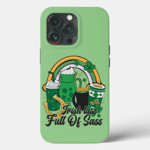 Irish Lass Full of Sass - Cheeky St. Patrick's Day Case-Mate iPhone Hülle