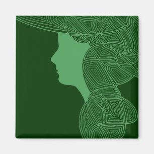 Irish Lass Magnet