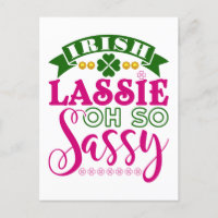 Irish Lassie Oh So Sassy St Patrick's Day
