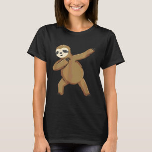 Irish Leprechaun Dabbing Sloth St Patrick S Day 16 T-Shirt