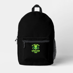 Irish Leprechaun Gag Gift Kurz Women Kleeblatt T-S Bedruckter Rucksack