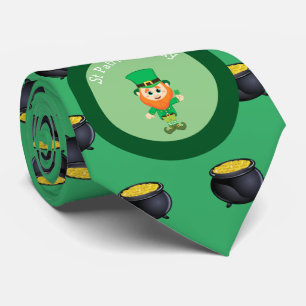 Irish Leprechaun St Patrick's Day Krawatte
