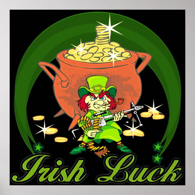 Irish Luck Poster (Vorne)