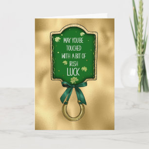 Irish Luck St. Patrick's Day Card Karte