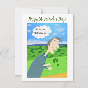 Irish-Luck-St.-Patrick's-Day-Karte Feiertagskarte