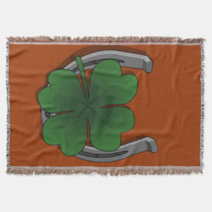 Irish Lucky Blanket Lucky Throw Blanket Decke