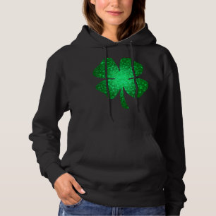 Irish Lucky Kleeblatt Green Vierblättriges Kleebla Hoodie