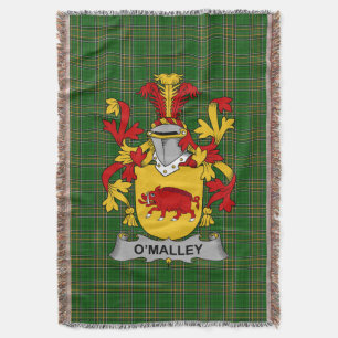 Irish Malley oder O_Malley Coat of Arms Family Cre Decke