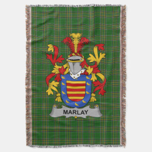 Irish Marlay oder O_Marley Coat of Arms Family Cre Decke