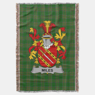 Irish Miles or Moyles Coat of Arms Familienwappen Decke