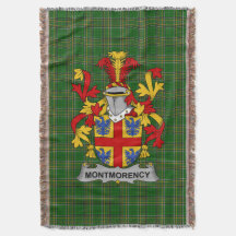 Irish Montmorency Coat of Arms Familienwappen Irla