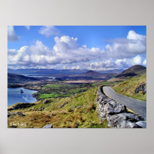 Irish Mountain Road Print Poster