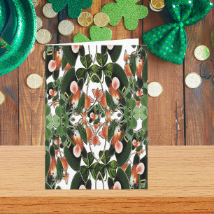 Irish Mouse Kaleidoscope Two St. Patrick's Day Karte