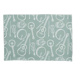 Irish Music Instruments Single Pillowcase Standard Kissenbezug