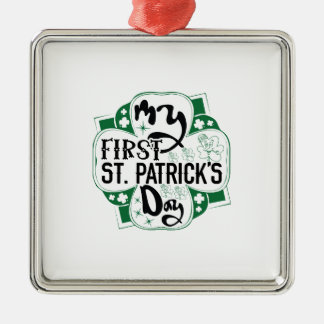 Irish My First ST Patrick S Day Ornament Aus Metall
