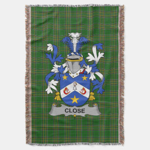 Irish Nah Coat of Arms Familienwappen Irland Decke