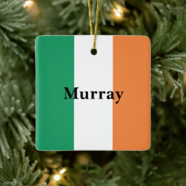 Irish Name Name Name Custom Keramikornament