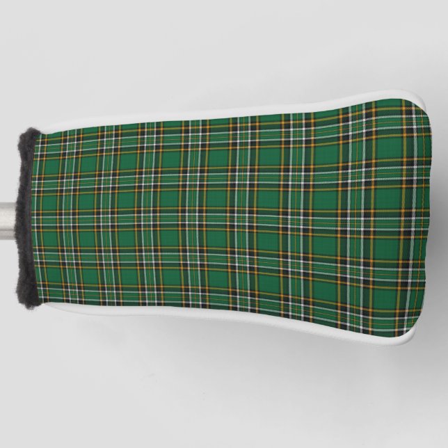 Irish National Tartan Golf Headcover (Vorderseite)