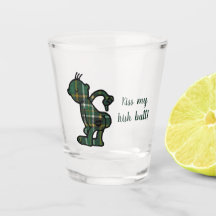 Irish National Tartan Kiss Mein irischer Hintern