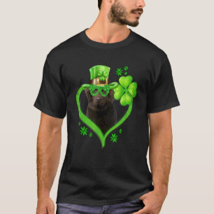 Irish Newfundland Dog Liebe Kleeblatt St Patrick S T-Shirt