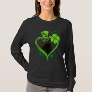 Irish Newfundland Dog Liebe Kleeblatt St Patrick S T-Shirt
