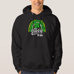 Irish Niedlich Rainbow Green Clover Patrick's Day Hoodie