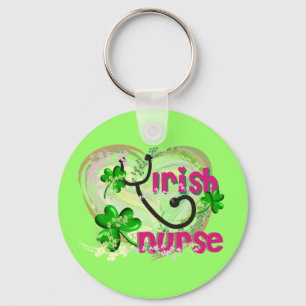 Irish Nurse Key Chain Schlüsselanhänger