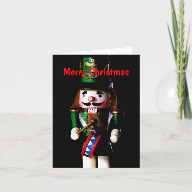 Irish Nutcracker Feiertagskarte (Vorderseite)