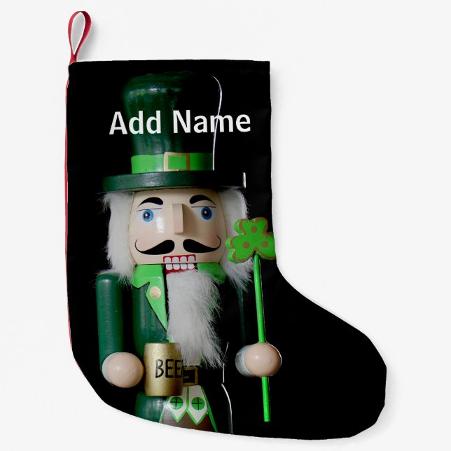 Irish Nutcracker Kleiner Weihnachtsstrumpf (Vorderseite)