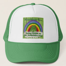 Irish On St Patrick's Day Trucker Hat Truckerkappe