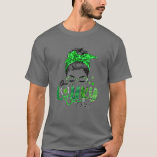 Irish One Lucky CMA Nurse Leopard Shamrock St Patr T-Shirt