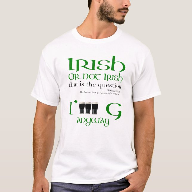 Irish Original St Patrick's Day MenT T-Shirt (Vorderseite)