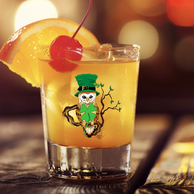 Irish Owl Schnapsglas (Von Creator hochgeladen)