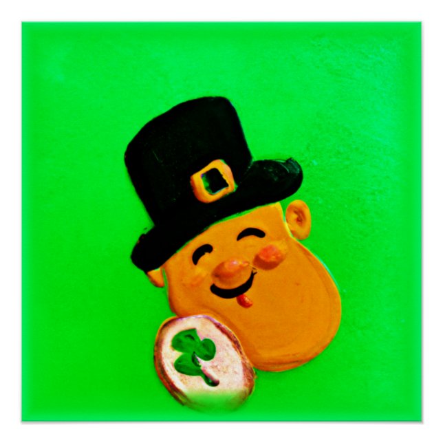 Irish Painting Artwork. Jetzt kaufen Poster (Vorderseite)