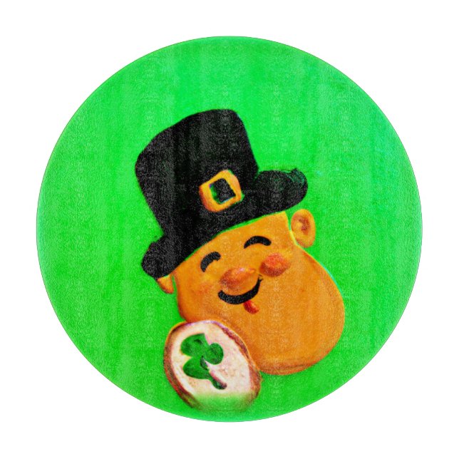 Irish Painting Artwork. Jetzt kaufen Schneidebrett (Vorderseite)