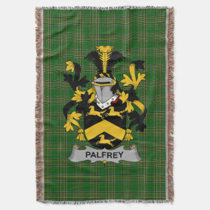 Irish Palfrey Coat of Arms Familienwappen Irland Decke