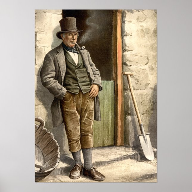 Irish Peasant Bauer Poster (Vorne)