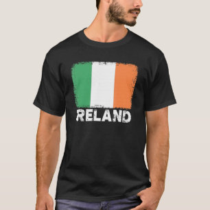 Irish People Vintag Ireland Flag T-Shirt