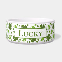 Irish Personalisiert Large Dog Bowl | Glücklich