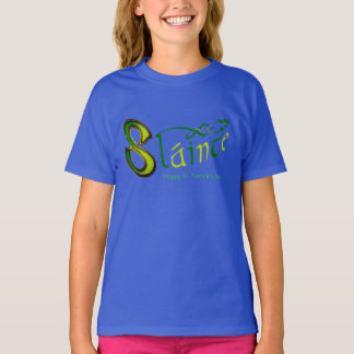 Irish Phrase Girls'-3/4-Ärmelglan-T - Shirt