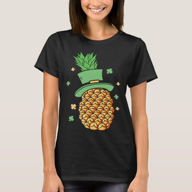 Irish Pineapple St Patrick s Day Ireland T-Shirt (Vorderseite)