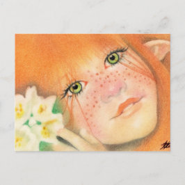 Irish Pixie Fairy Postcard Postkarte