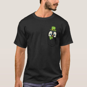 Irish Pocket Penguin Niedlich Saint Paddys St Patr T-Shirt