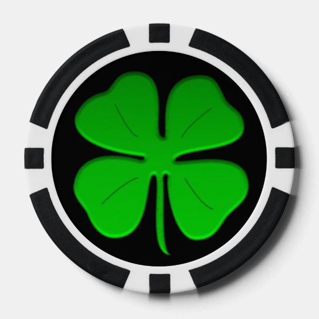Irish Poker Chips von dalDesignNZ (Vorderseite)