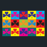 Irish Pop Art Poster<br><div class="desc">Irish Pop Art. Wenn Irisch Ihr Hobby,  Beruf oder Besessenheit ist,  zeigen Sie es mit großen irischen T - Shirt,  Tasse,  Aufklebern und vielem mehr. Das sind auch tolle Geschenke für andere irische Fans!</div>