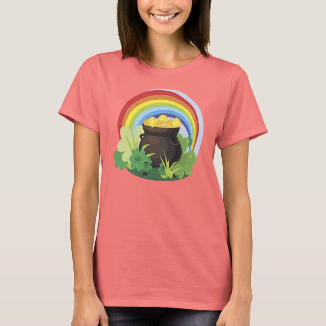 Irish Pot of Gold T - Shirt (Vorderseite)
