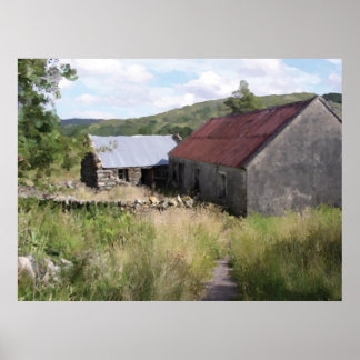 Irish Potters Barn Poster