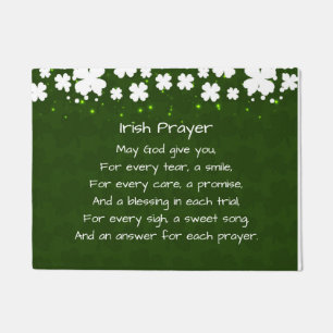 Irish Prayer Inspiration Fußmatte