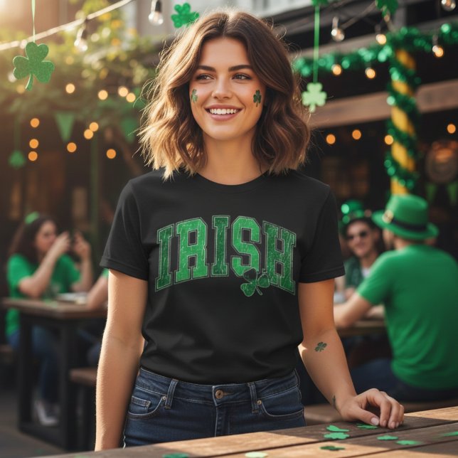 Irish Pride Retro St Patrick's Day T-Shirt (Irish Pride Retro St Patrick's Day T-Shirt)