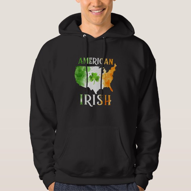 Irish Pride St Patrick S Day Irish Roots Hoodie (Vorderseite)